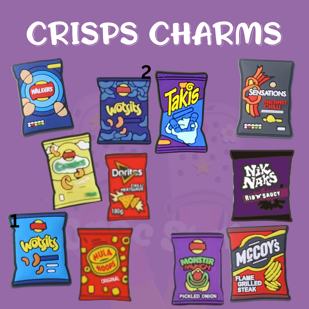 Crisps shoe Charms