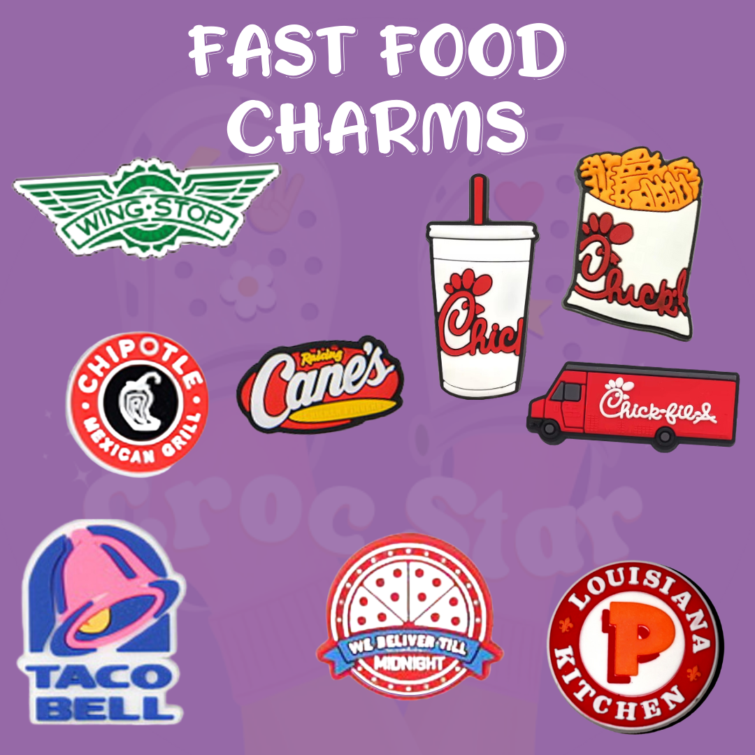 Fast Food Charms