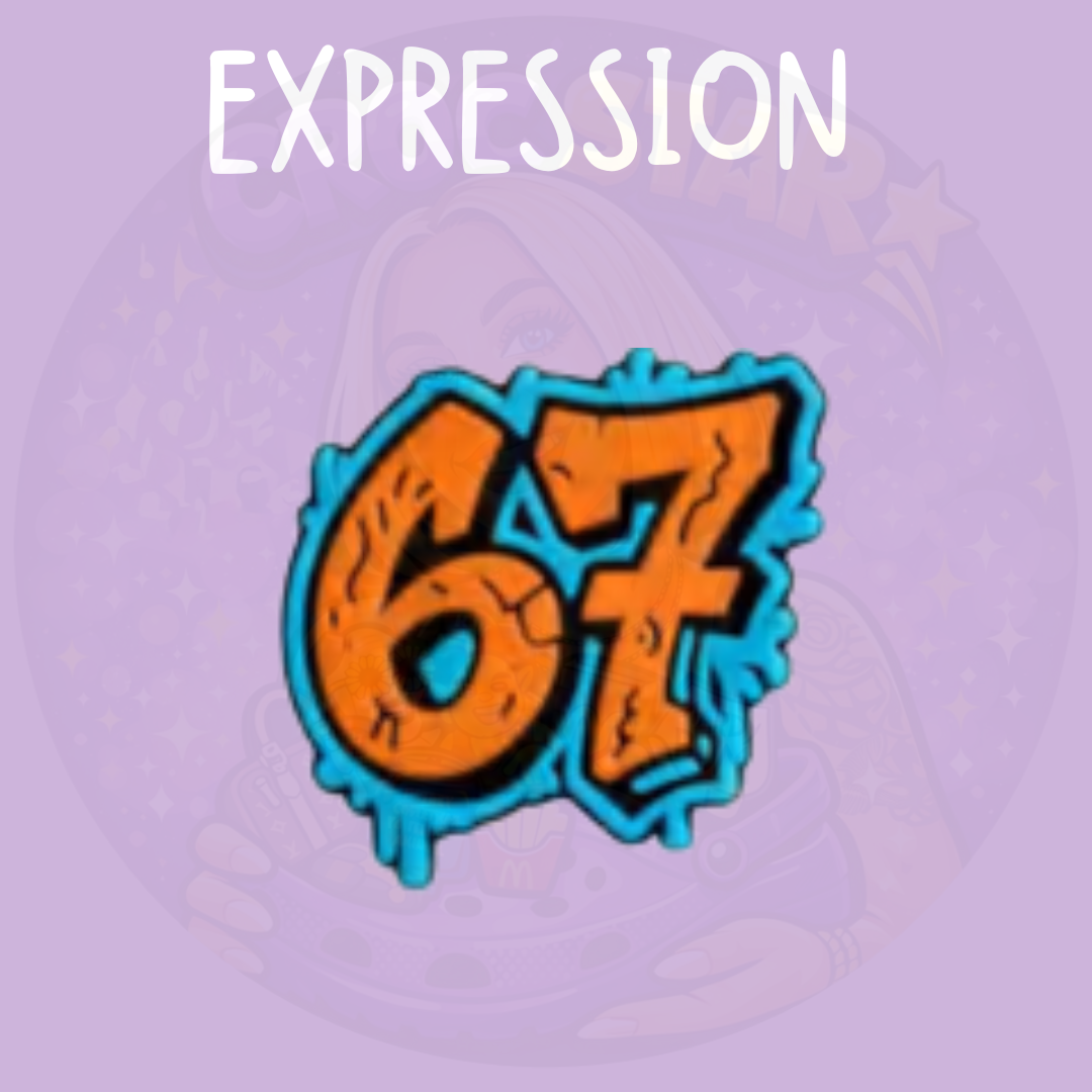 67 croc charm