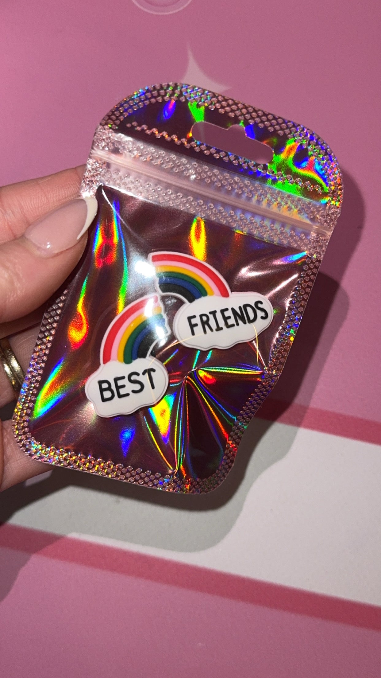 best friend croc charms
matching bff shoe charms
rainbow croc charms
friendship shoe accessories
besties gift ideas
cute matching croc accessories
bff croc charm set
rainbow aesthetic accessories
friendship gifts for girls
croc charm gift set