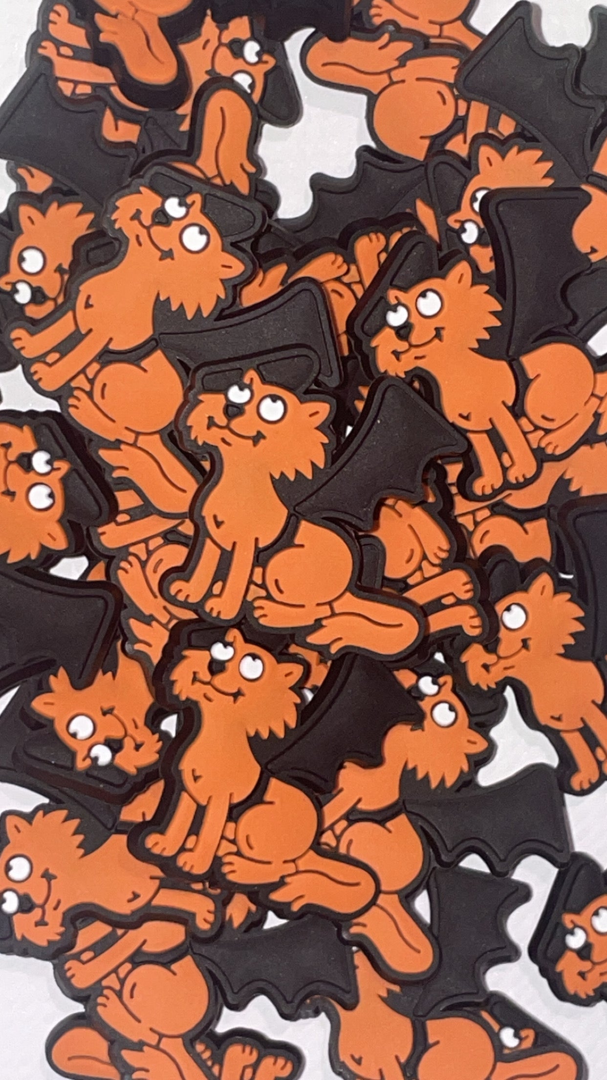 Cute vampire and bat Croc charms set in spooky cartoon style”
“Cartoon-inspired vampire Croc charms on black and purple Crocs shoes”
“Spooky Croc charms flat lay – vampire face, black cat, and star designs”
“Halloween vampire Croc charms set for nostalgic cartoon lovers”
“Cute spooky Croc charms gift set – bats, fangs, and gothic motifs”