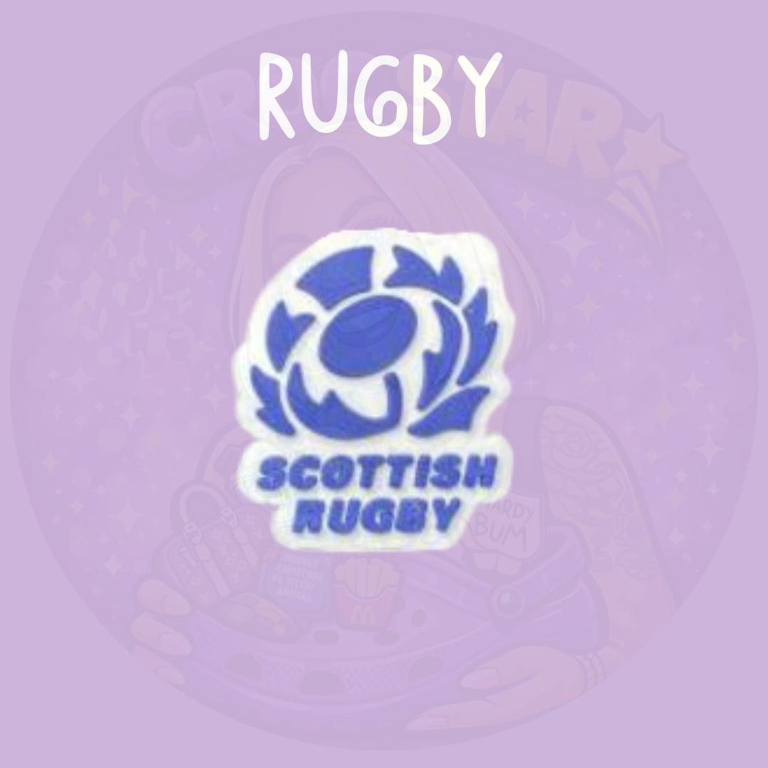 Scotland rugby inspired charm