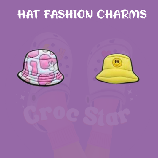 Bucket Hat Shoe Charms