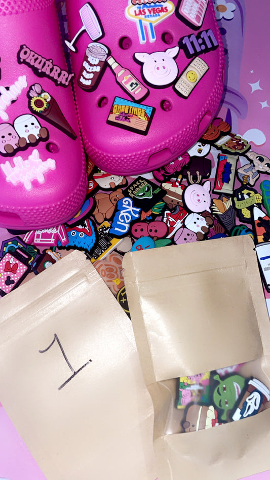 10 Croc Charm Mystery Bag £5