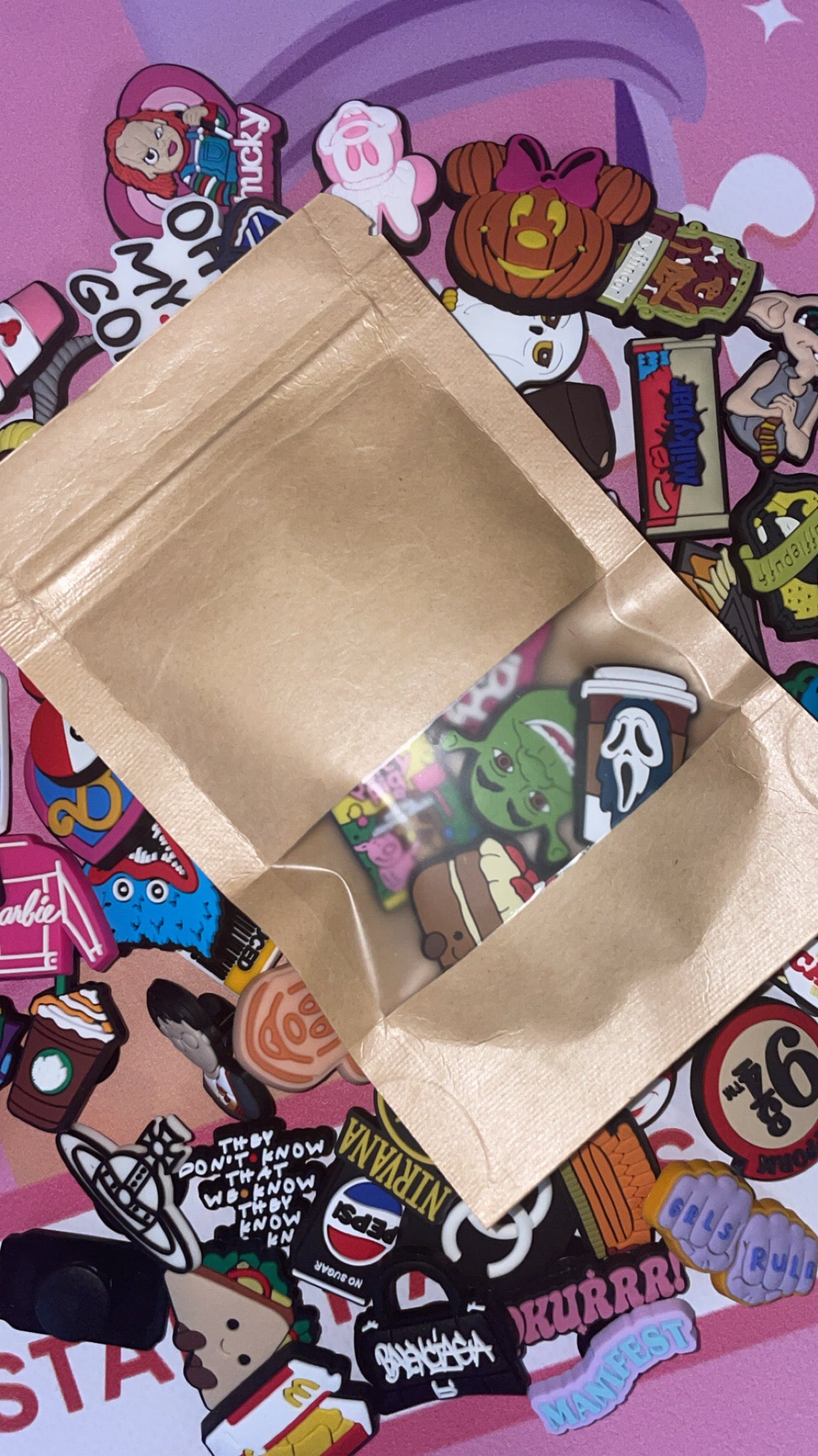 10 Croc Charm Mystery Bag £5