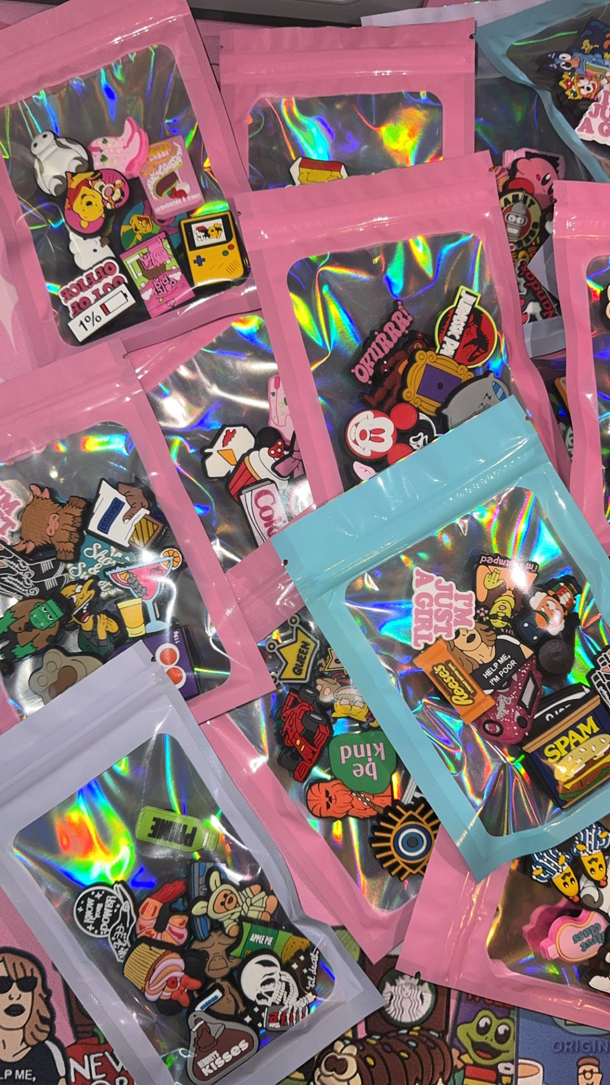 10 Croc Charm Mystery Bag £5