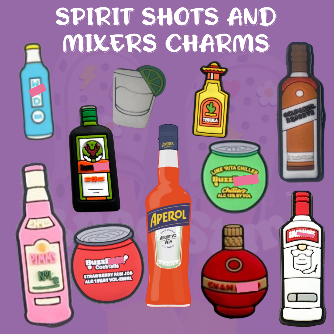 Spirit, Shot & Mixer Charms