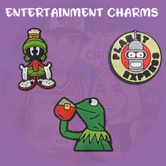 Entertainment croc charms