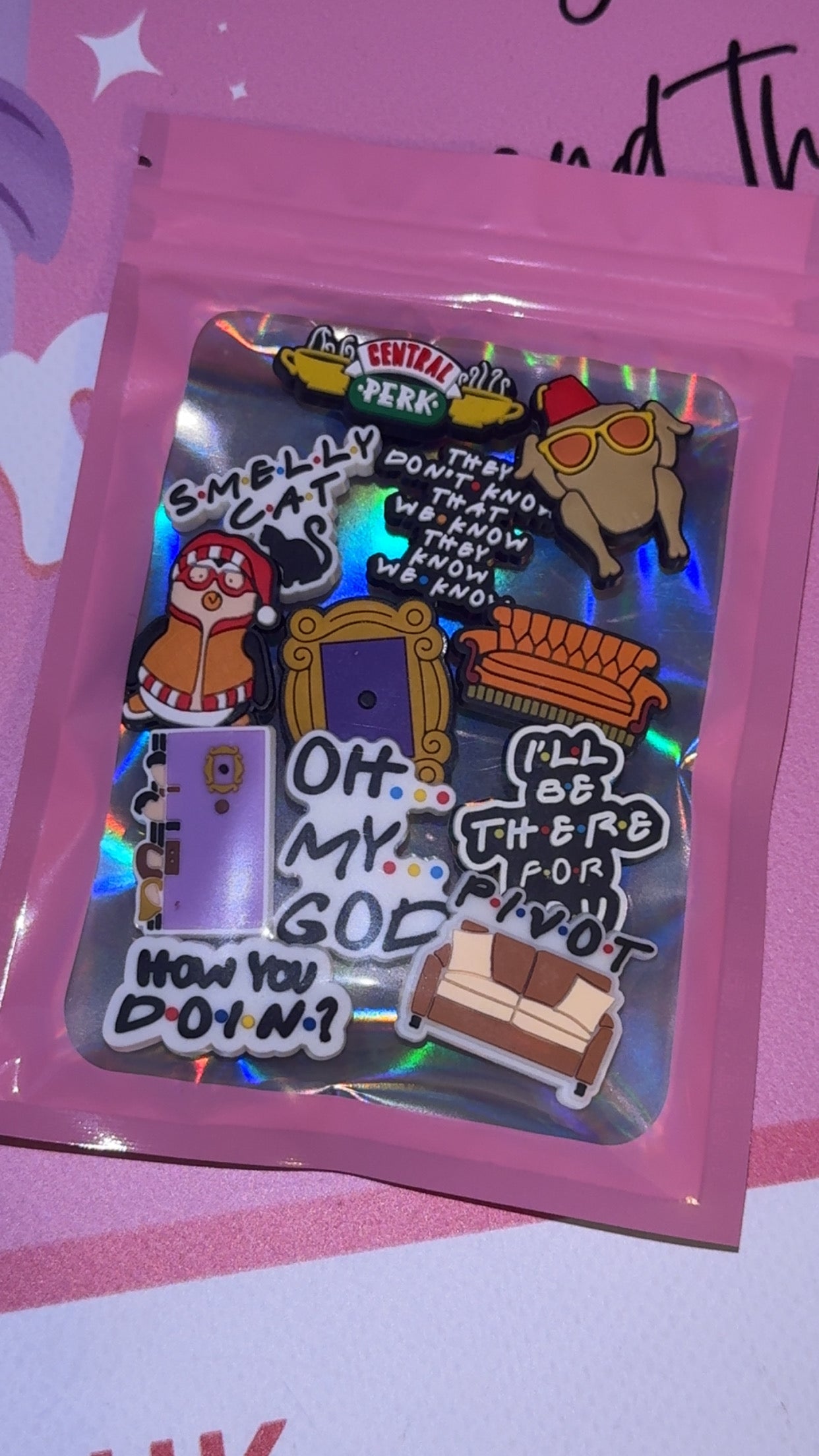 Nostalgic 90s Croc charms bundle for adults and teens