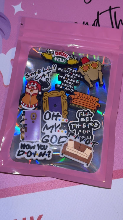 Nostalgic 90s Croc charms bundle for adults and teens