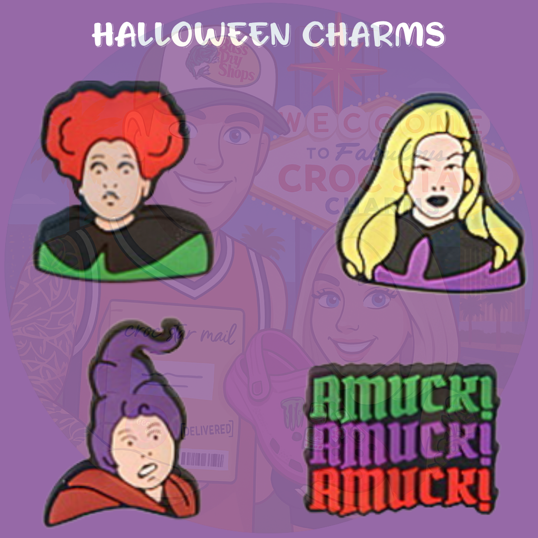 Halloween Croc charms for clogs – spooky shoe accessories including pumpkins, ghosts, bats, and witches – perfect Halloween decorations for Crocs
Halloween Croc charms
Croc charms for Halloween
Halloween shoe charms
Halloween Crocs accessories
Croc decorations for Halloween
Spooky Croc charms
Halloween clog accessories
Halloween-themed shoe decorations
Kids Halloween Croc charms
Shoe charms for Crocs Halloween
Halloween jibbitz 
Cute Halloween charms for shoes
Halloween Croc charms for kids
Halloween party