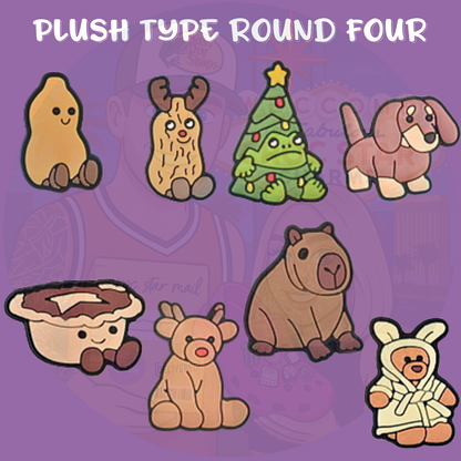 Plush Type Charms Round Four