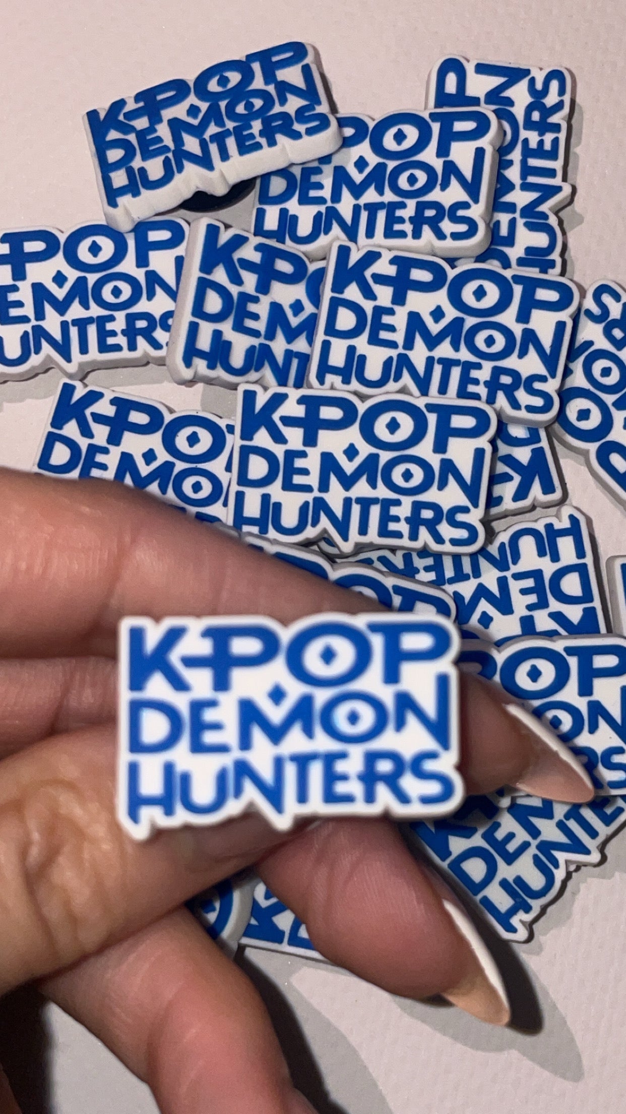 Pop Idol Demon Hunter Croc Charms – K-Pop & Supernatural Style Shoe Charms for Crocs