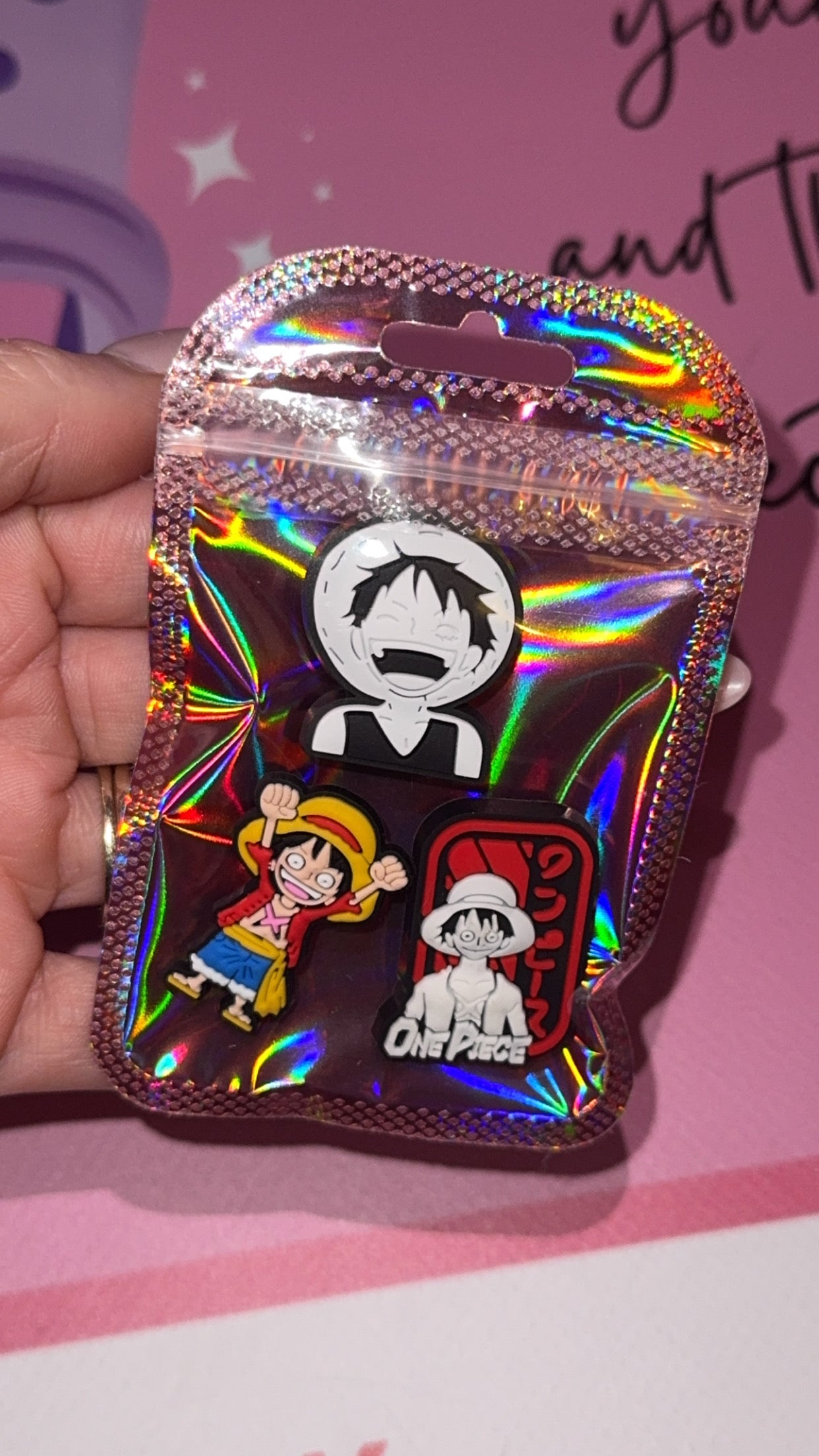 Cartoon anime shoe charms for rubber clogs