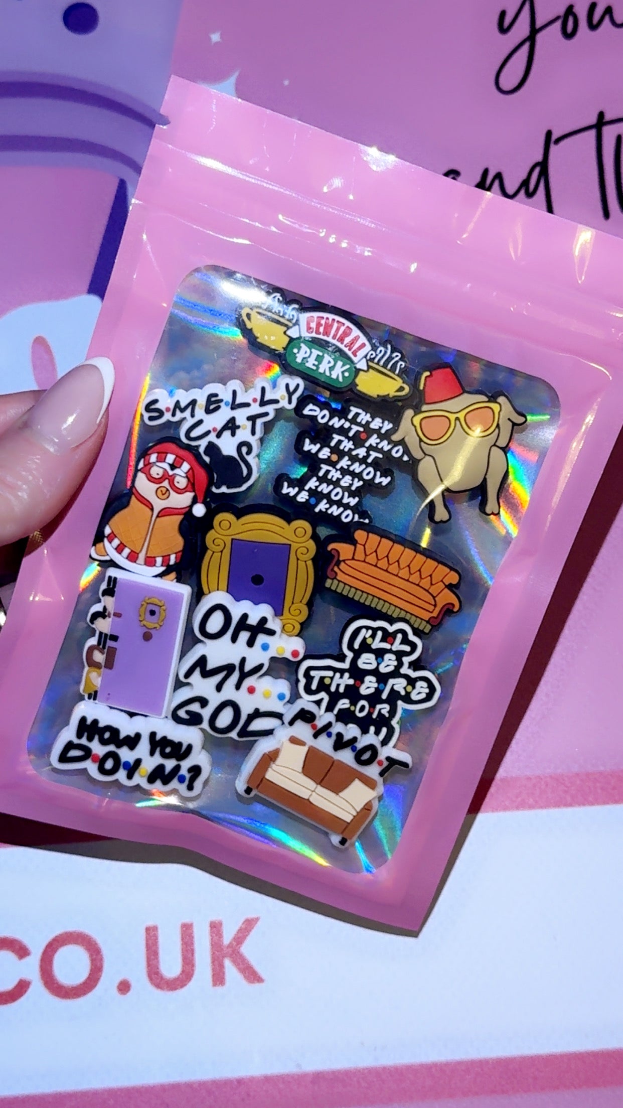 Cute TV show shoe charms for clogs bulk bundle