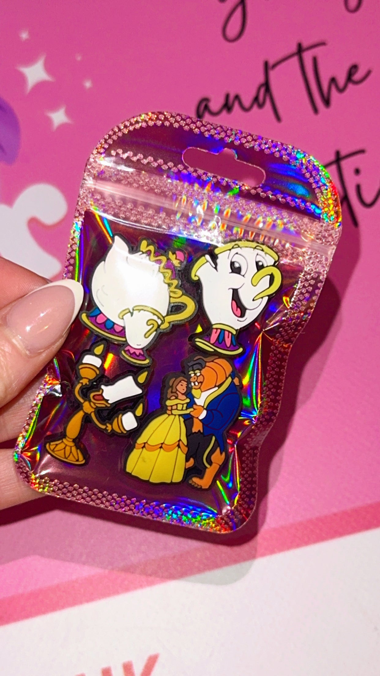 Princess aesthetic Croc charms for rubber clogs