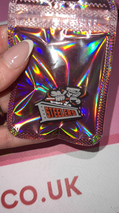 Sheffield ice hockey themed shoe charms