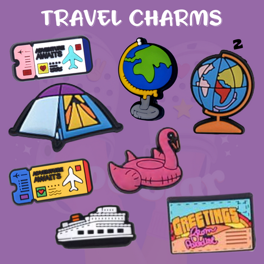 Travel Shoe Charms