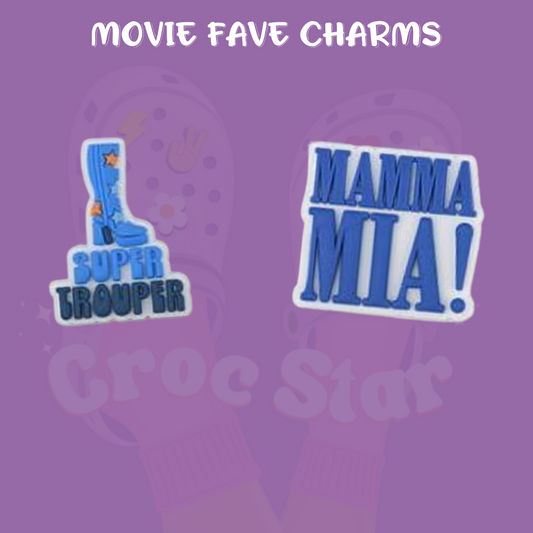 Mamma Mia Shoe Charms