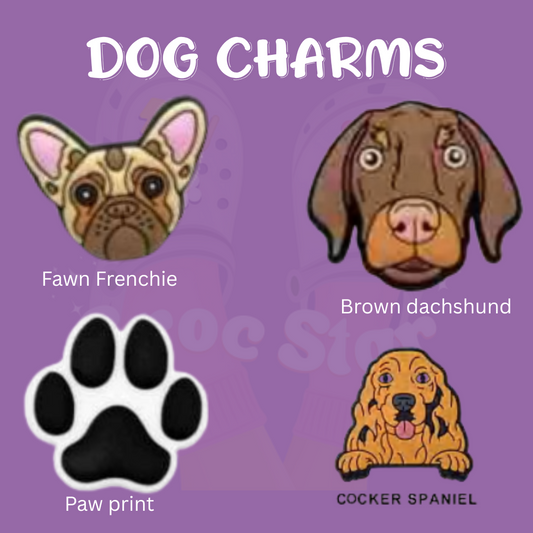 Dog Shoe Charms