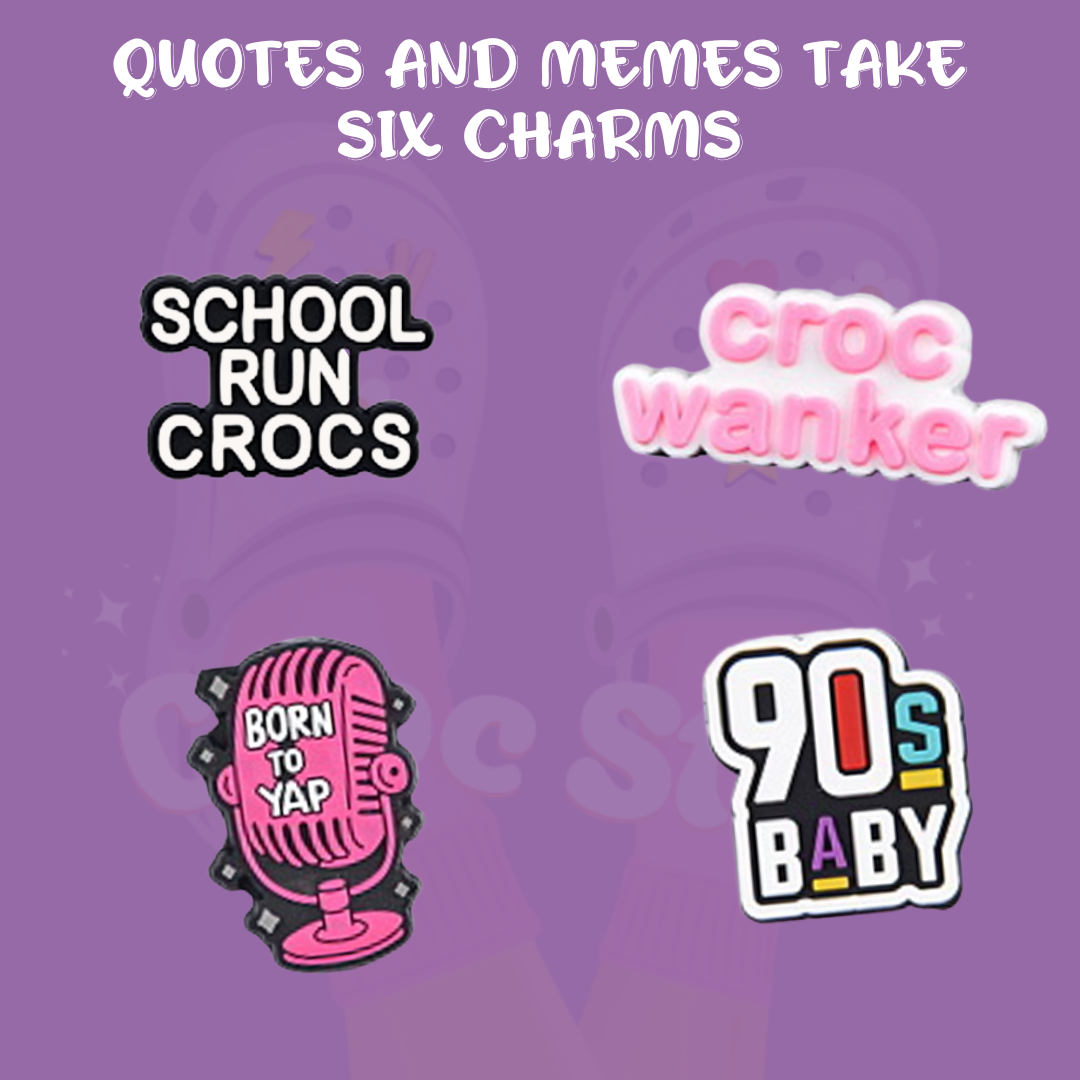 quotes and memes take six charms
