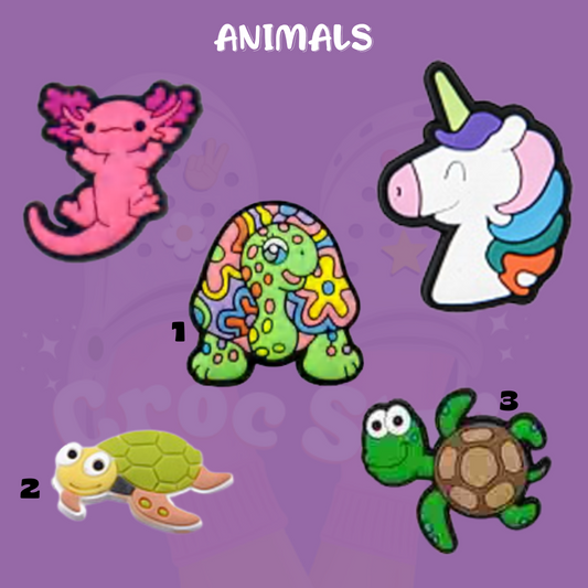 Animal Shoe Charms