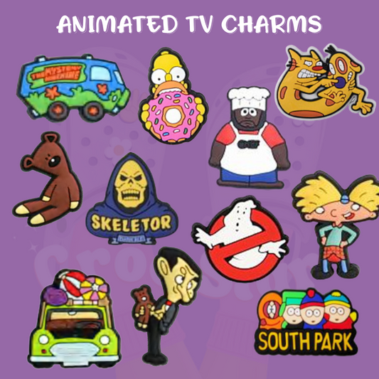 Animated TV Charms