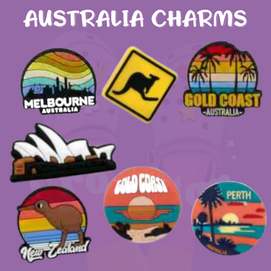 Australia Shoe Charms