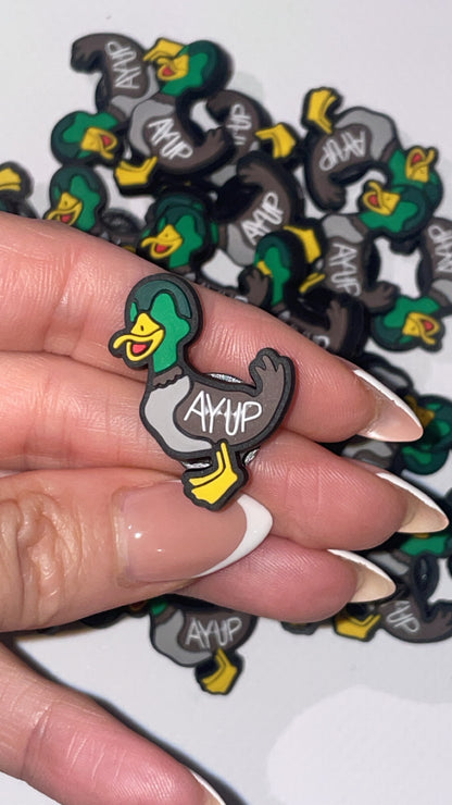 Yorkshire-Themed Croc Charms Set – Funny Northern Sayings, Pie & Tea Shoe Charms, Regional UK Accessories - Yorkshire Themed Shoe Charms