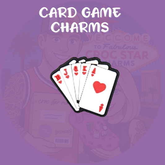 Card Game croc charms