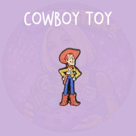 western cowboy croc charm inspired by toy character