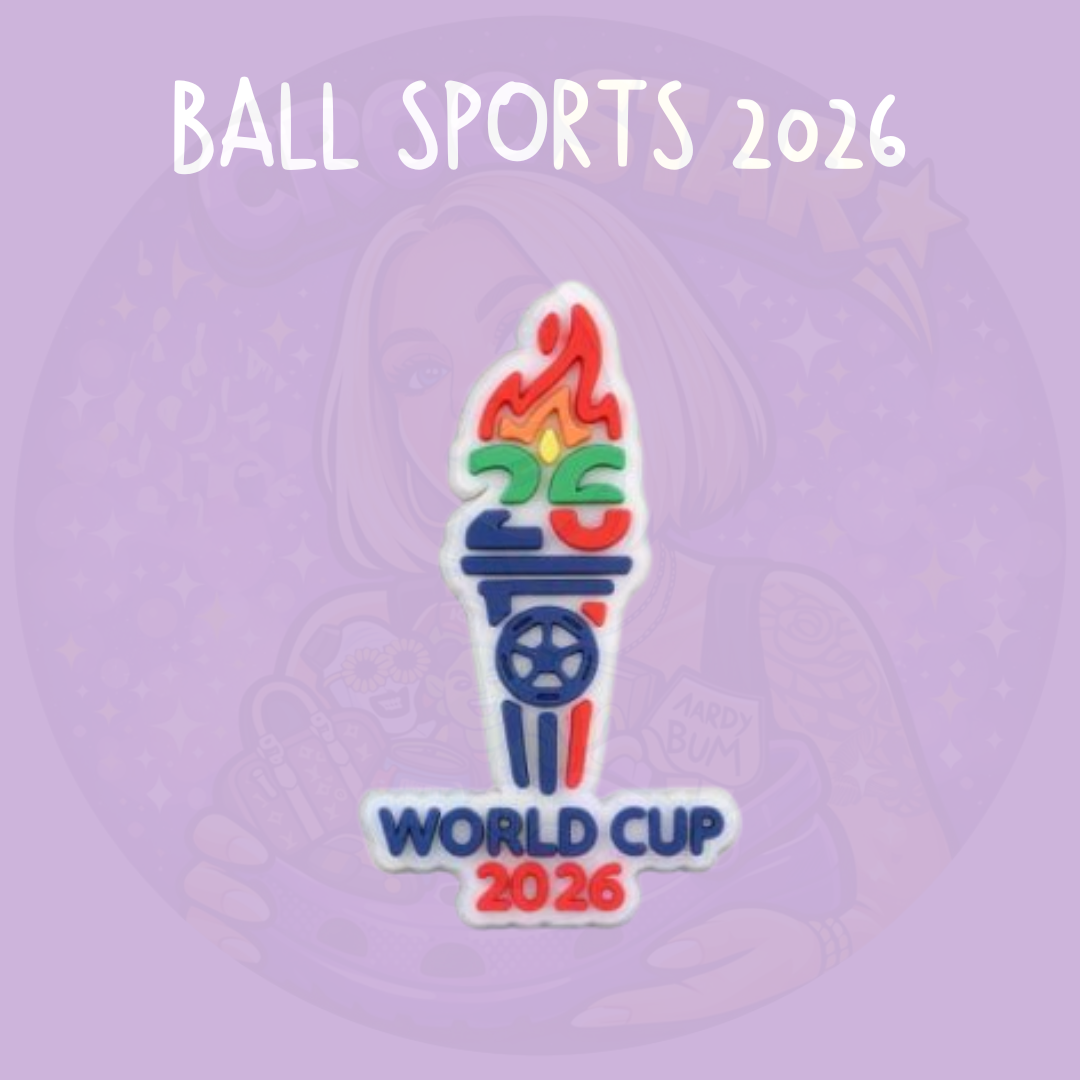 football fan croc charm for 2026 tournament vibes