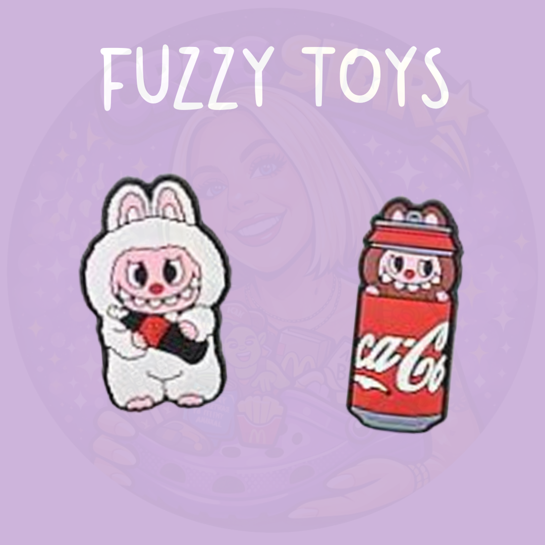 cute creature croc charm inspired by soda bottle aesthetic
