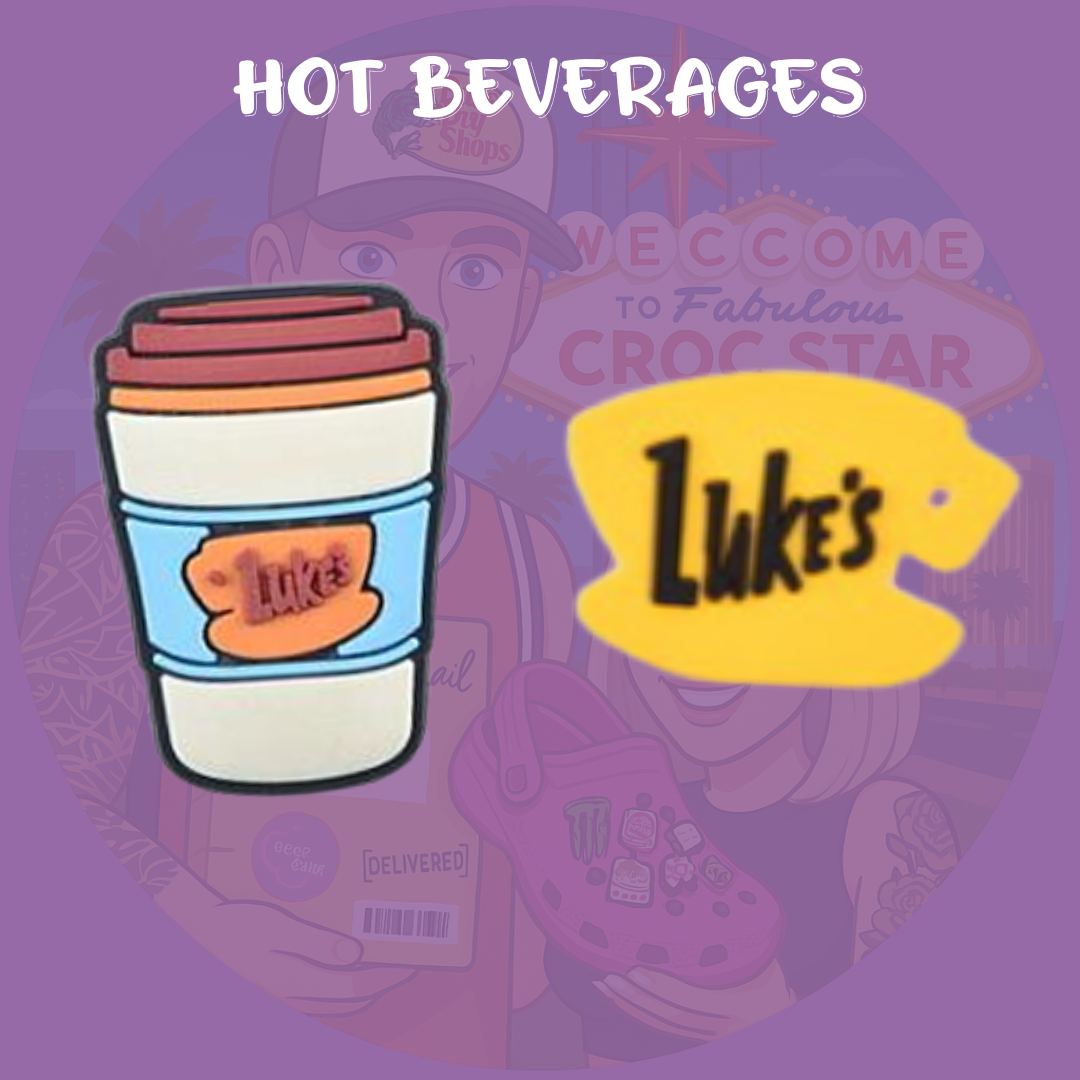 hot beverages croc charms