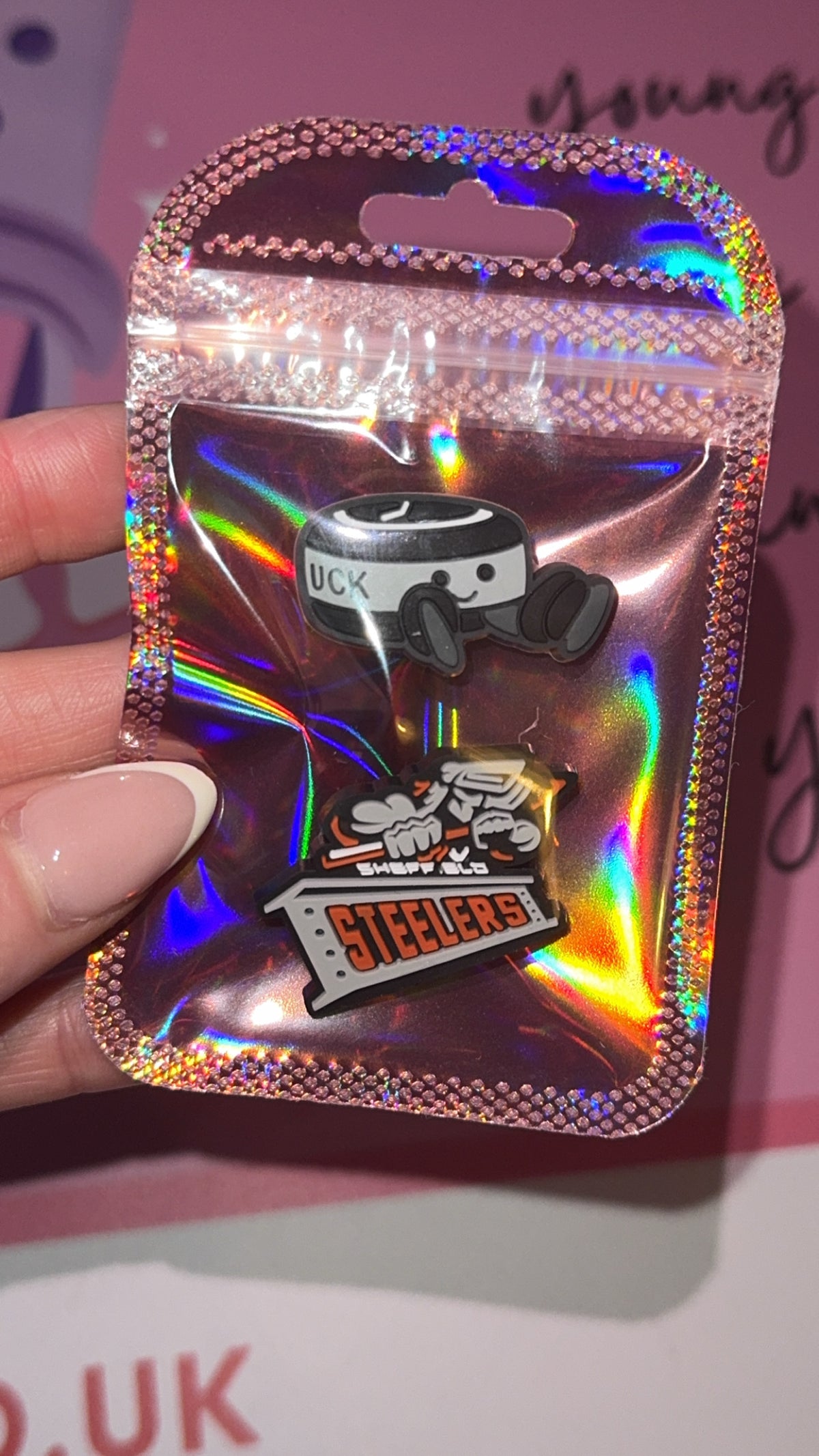 Sheffield ice hockey croc charms bundle of 2