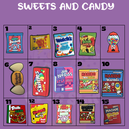 Sweets and Candy Charms
