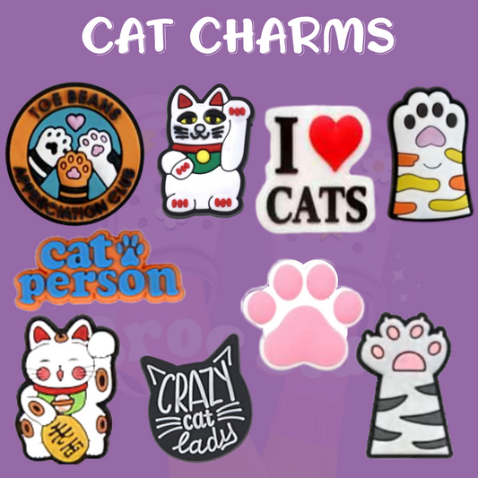 Cat Shoe charms