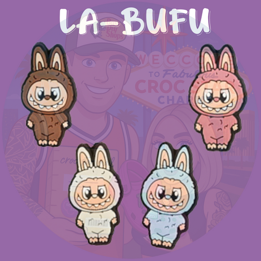Fuzzy Doll Croc Charms