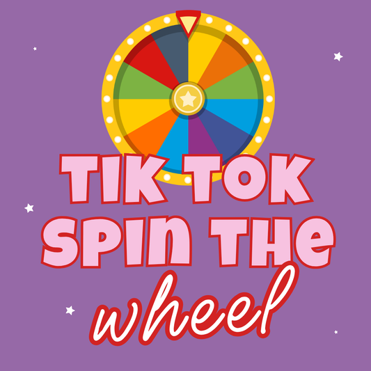 TIKTOK SPIN THE WHEEL SATURDAY 8TH NOVEMBER @ 5PM