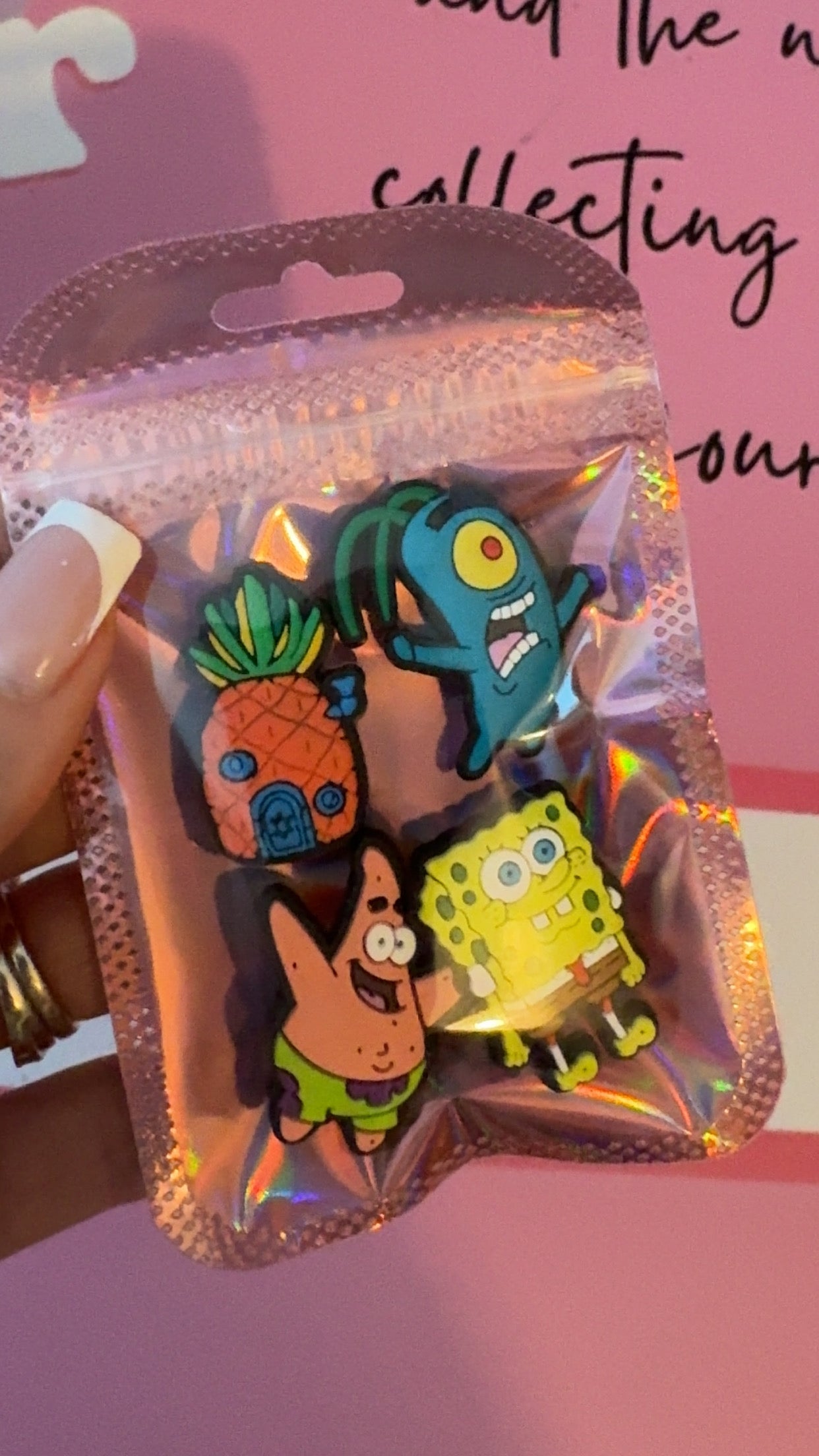 Cartoon Sea Character Croc Charms – Yellow Starfish & Underwater Friends Shoe Charms